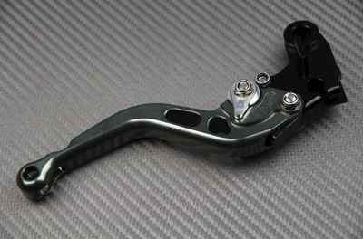 Levier CNC En Titane Pour Honda CBR 1100 XX Blackbird 1997 - Long - Noir
