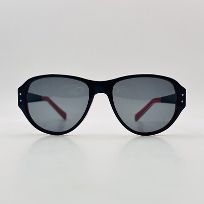 Lafont Sonnenbrille Damen Herren oval blau weiß rot Carbon Mod. HERCULE NEU