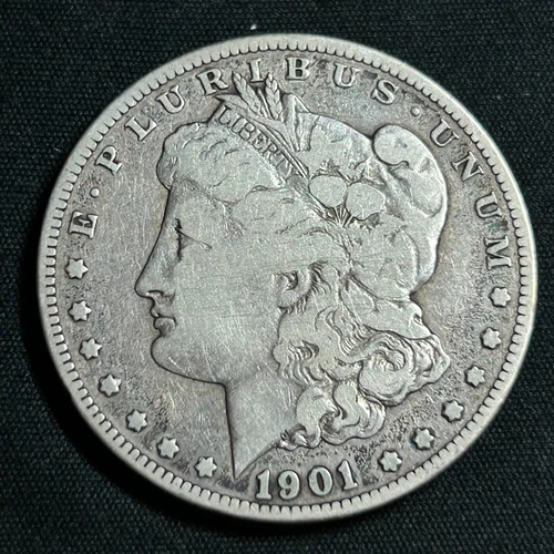 1901-S Silver Morgan Dollar San Francisco Mint Fine Condition*