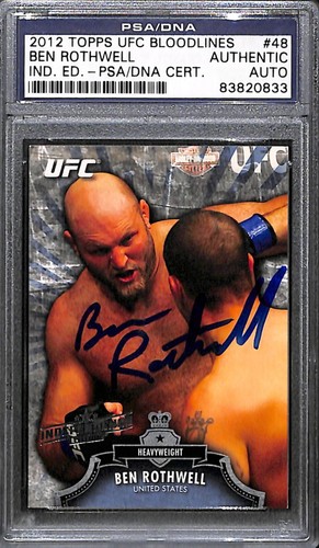 Ben Rothwell [Independence Edition] #48 2012 Topps UFC Bloodlines card