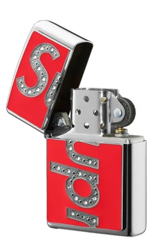 Supreme Swarovski Zippo Lighter BRAND NEW & OG Supreme Logo Zippo*Free Shipping*