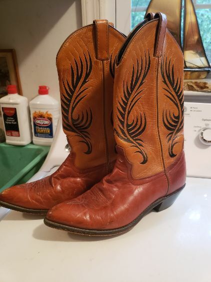 womens cowboy boots size 8