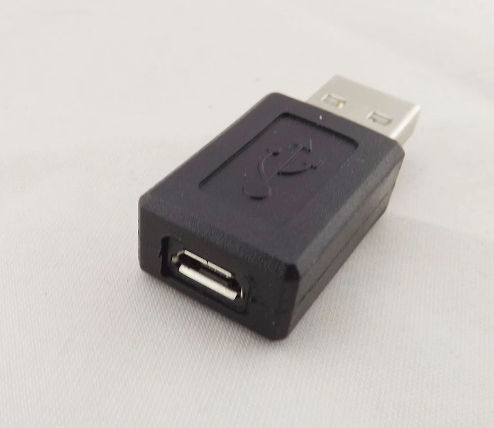 10x USB 2.0 A Male Plug To Micro USB B 5 Pin Female Adapter Connector Converter - Image 3 of 4