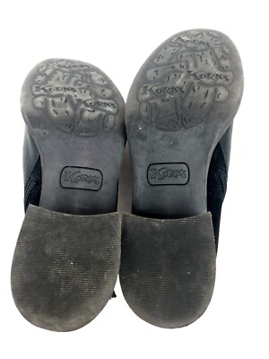 Korks Ease Sonya Womens Size 7 M Shoes Black Leather Casual  display picture 1