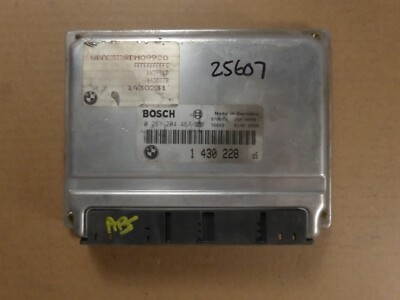 98 BMW 740i ECU ECM COMPUTER 1430231 | eBay