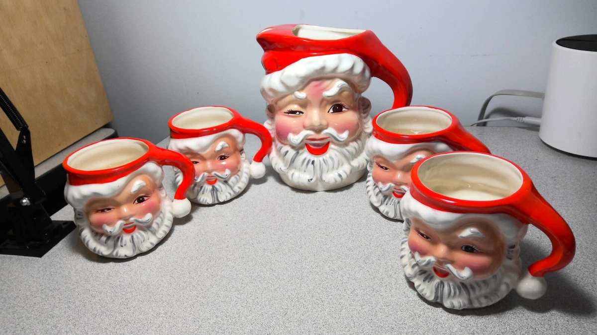 Santa Mug In Santa Figures (1946-1990) for sale | eBay