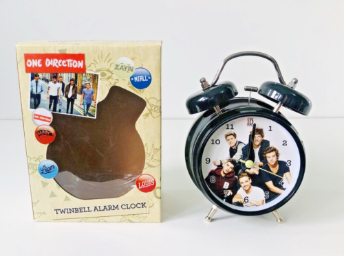 One Direction 1D, Twin Bell Bedside Alarm Clock - New - Picture 1 of 14