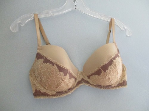 Daisy Fuentes Women's Size 34 C Beige Floral Underwire Full Coverage Bra - Picture 4 of 12