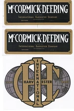  6 hp IHC International Harvester McCormic M Hit Miss Gas Engine Motor Decal