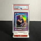 2024 Panini Donruss - Rated Rookie Drake Maye #379 Optic Preview Pink Prizm (RC)
