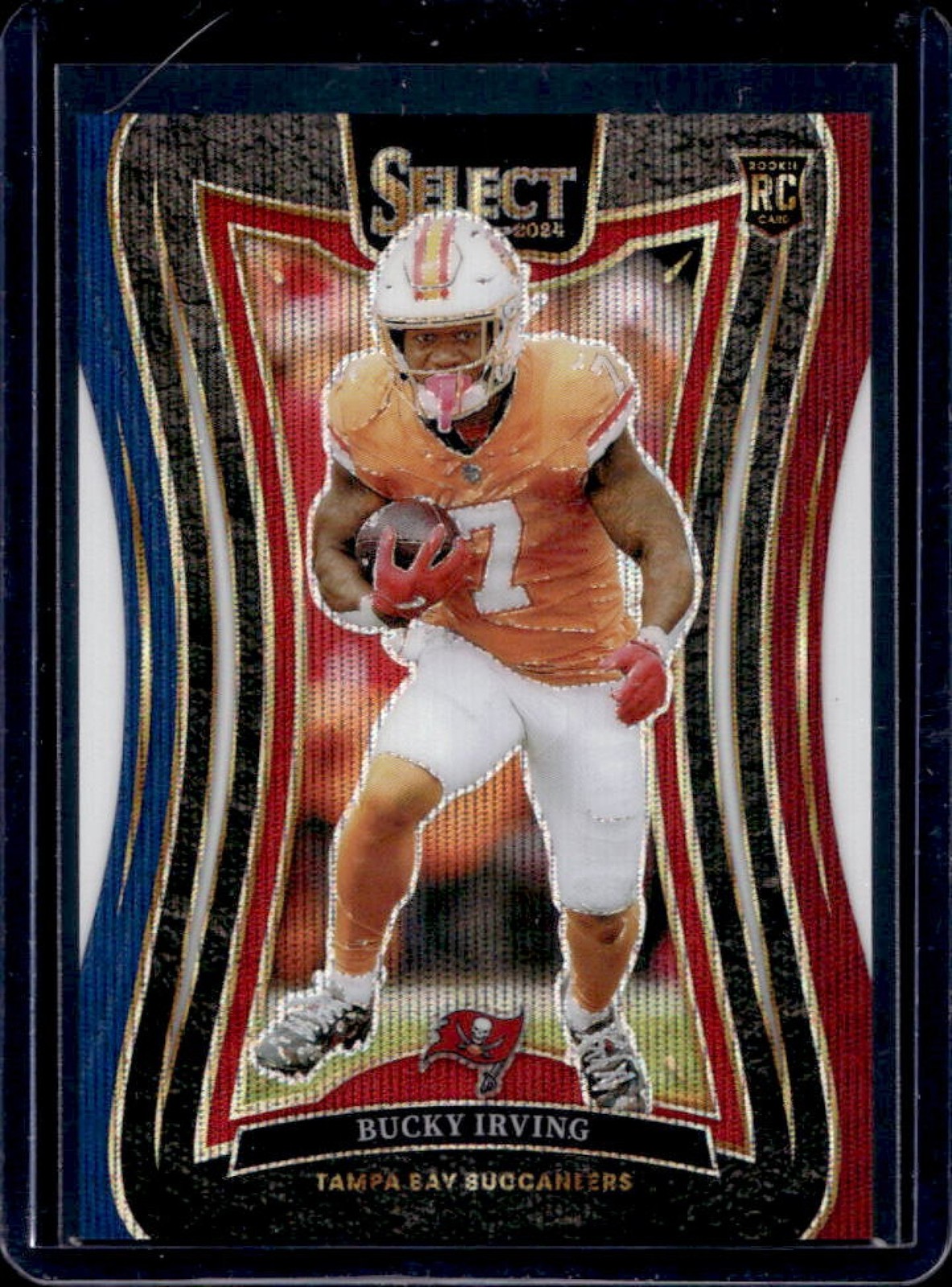 2024 Select Bucky Irving Suite RC Tri-Color Prizm #115/149 Buccaneers