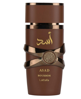 Lattafa Asad Bourbon for Unisex Eau de Parfum Spray, 3.4 Ounce / 100 ml | for Un