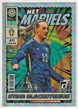 2023 Panini Donruss FIFA Women's World Cup - Stina Blackstenius #22 Net Marvels