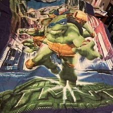 Teenage Mutant Ninja Turtles TMNT Reversible Comforter Twin size