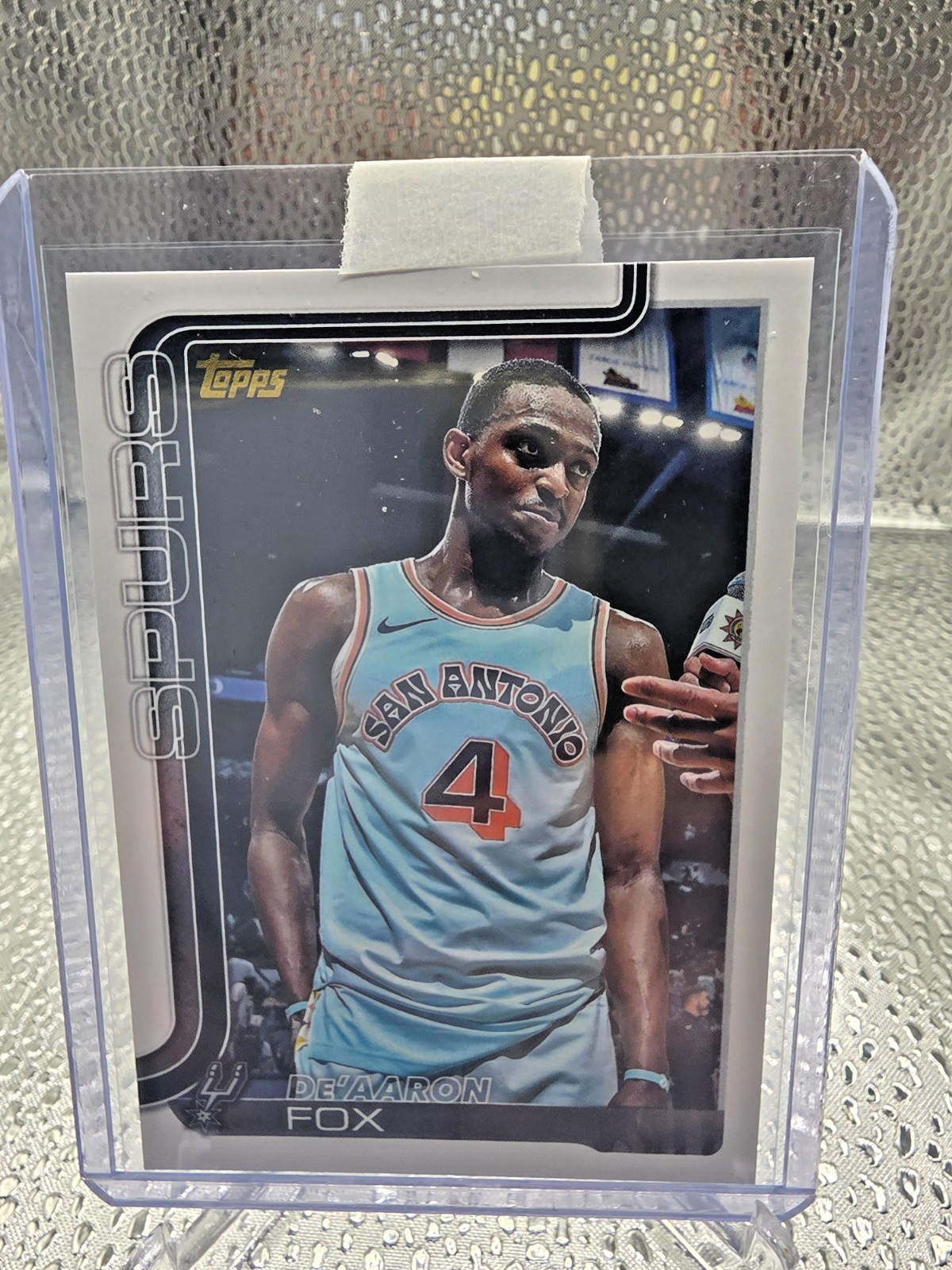 2025-26 Topps Basketball DE’AARON FOX Golden Mirror SSP #196