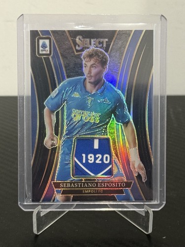 Sebastiano Esposito 2024-25 Panini Select Serie A Memorabilia BLACK 1/1 #SM-SE