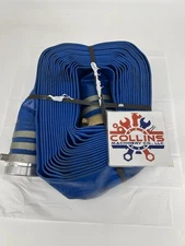 4 Inch x 50 Feet Eagle Flo Discharge Hose, Lay Flat, 70PSI Max Water Pressure