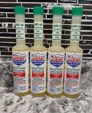 Lucas Oil 10020 Injector Cleaner 5.25 oz Fuel Treatment Gas & Diesel (4 Pack)