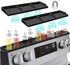 Hydream Stove Top for Silicone Shelf,30 Inch Magnetic Shelf Over the Stove Sp...