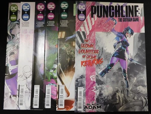 PUNCHLINE THE GOTHAM GAME 1-6 A DC COMIC SET COMPLETE MELNIKOV HOWARD 2022 NM