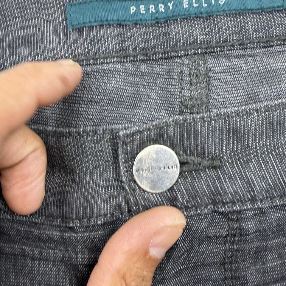 Perry Ellis Pants Mens 36/32 Five Pocket Stretch Straight Leg Casual Workwear - Image 3 of 4