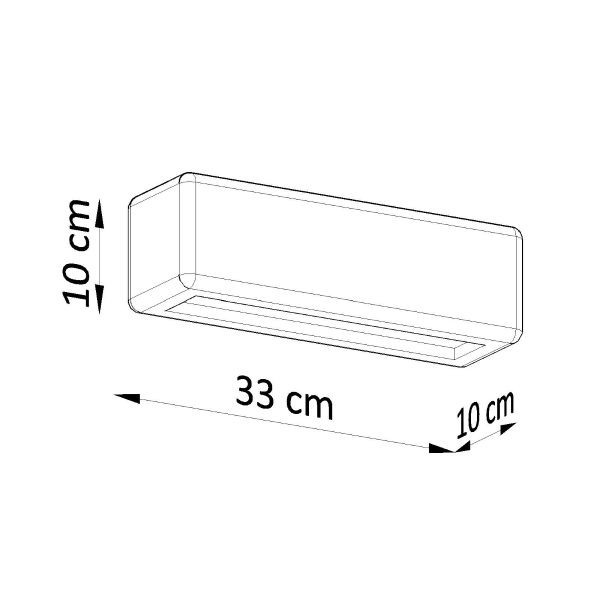 Applique en céramique blanche véritable Subani culot E27 design épuré - 4