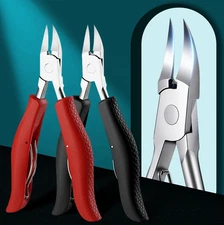 1pcs Professional Stainless Steel Toenail Clipper – Thick & Ingrown Nail Nipper