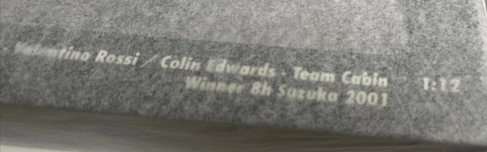 Rossi Edwards model bike Honda VTR 1000 Suzuka 2001 Minichamps 122 011446 1:12th - Image 3 of 4