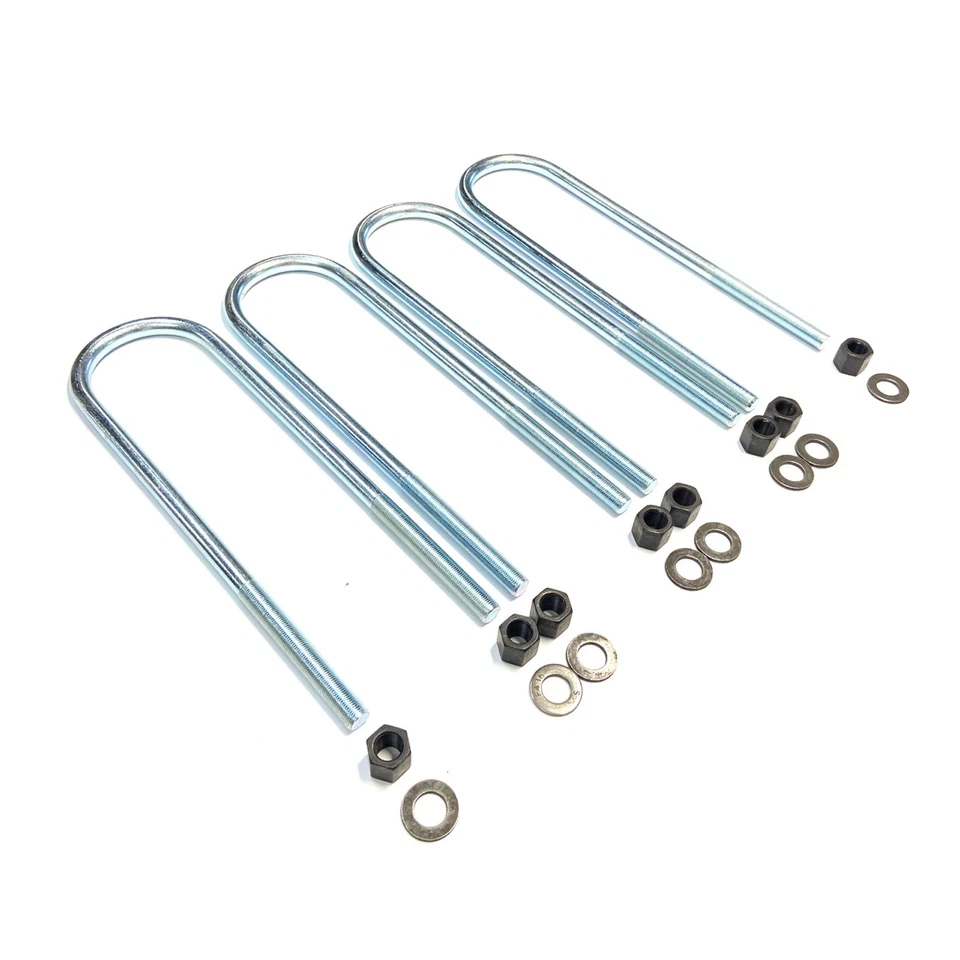 "Kit de pernos en U Pro Comp 15,75"" ID redondo 5/8" (4) para Ford F250 F350 1999-2010 4x4" Foto 4 de 4