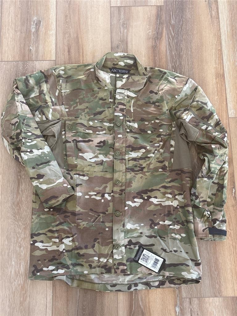 Arcteryx Recce Shirt LT Leaf XXL Muilticam Military Tactical