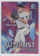 2021 Bowman Futurist Mega Box Pink Mojo Refractor 177/199 Emerson Hancock 10q9
