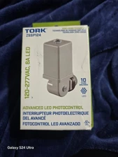NEW Tork ZSSP124 LED Photocontrol 120-277VAC 8A Outdoor Light Sensor Switch
