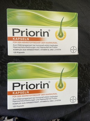 Priorin Kapseln 240 Stück 2 Packung für kraftloses dünner werdendes Haar PZN0400