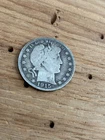 1915-S San Francisco Mint Silver Barber Half Dollar FREE SHIP