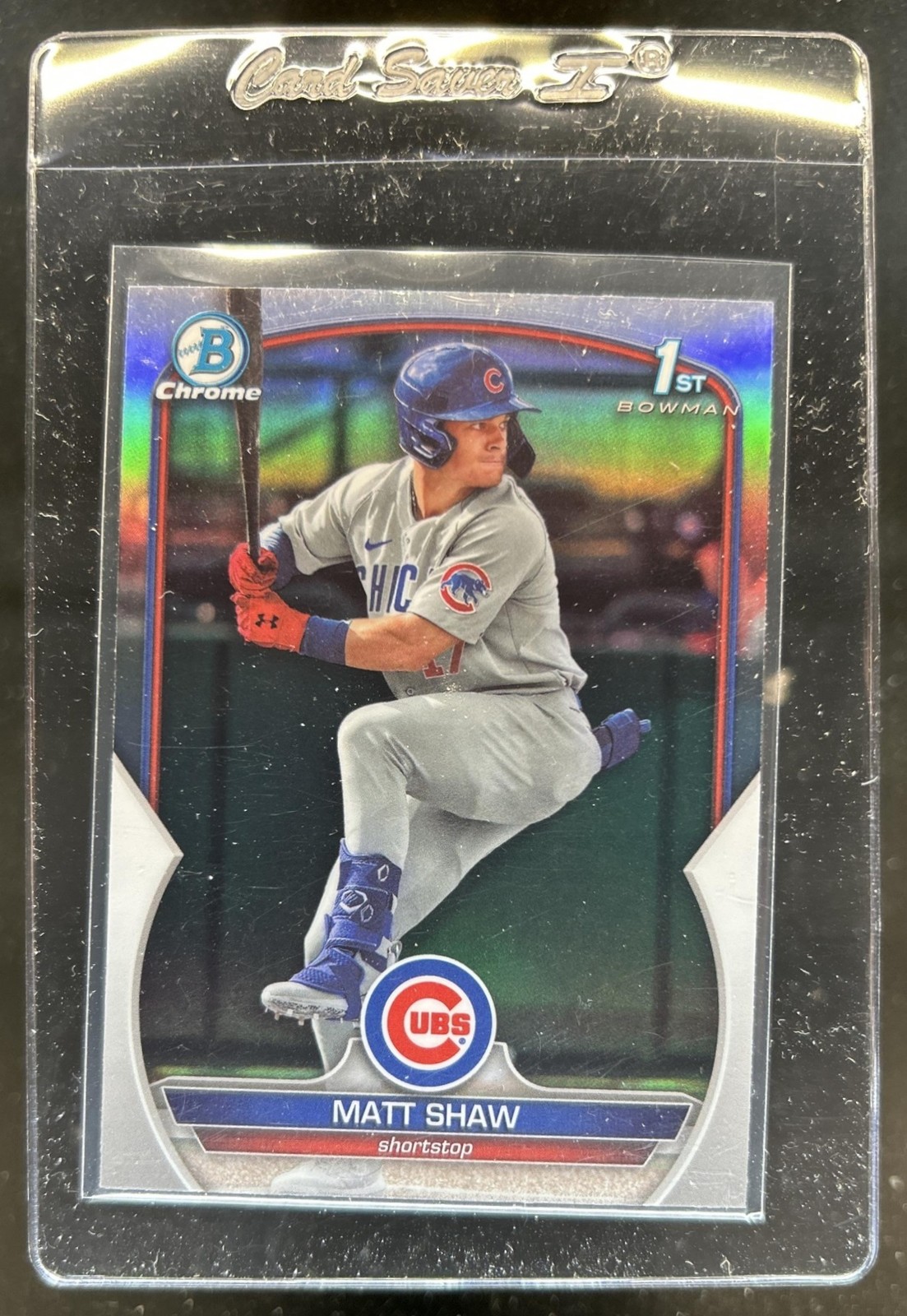 2023 Bowman Draft Matt Shaw Chrome Refractor 1st Prospect #BDC-33 Cubs