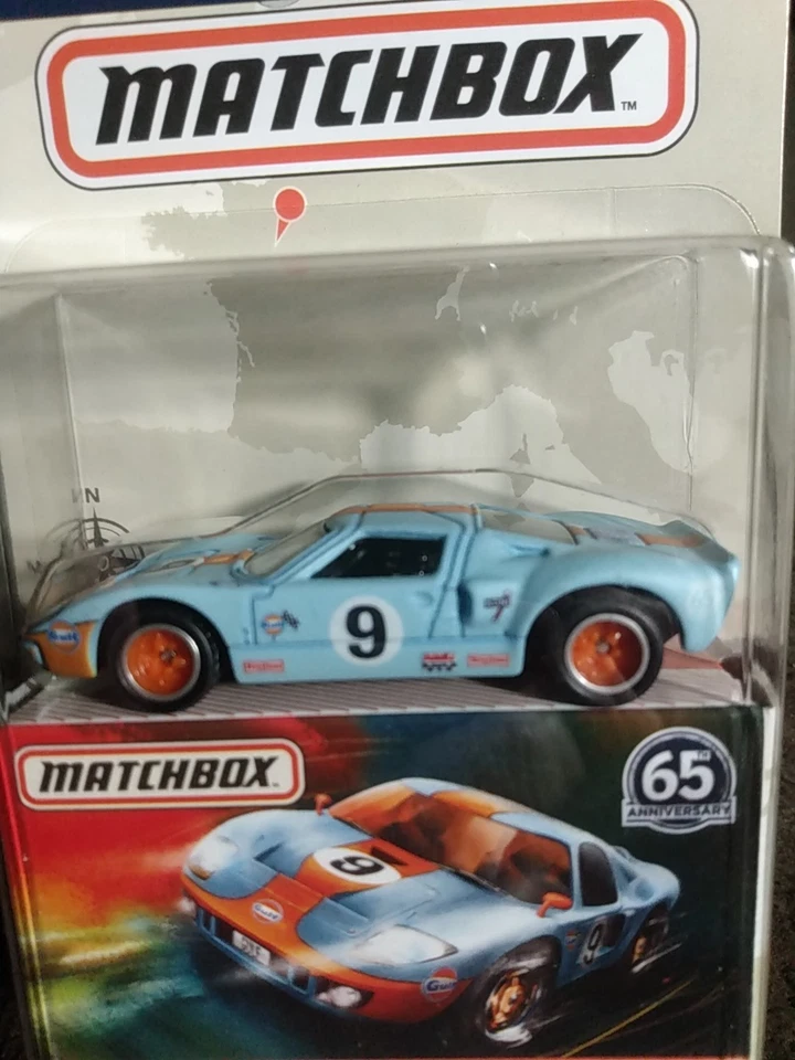Ford GT40 2018 Matchbox Globe Travelers logotipo del Golfo 1/64 ¡¡Lo último!!! Foto 2 de 4