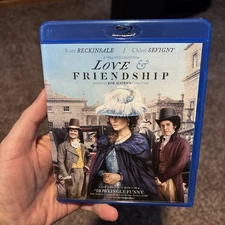 Love & Friendship (Blu-ray, 2016) Whit Stillman, Kate Beckinsale, Chloe Sevigny