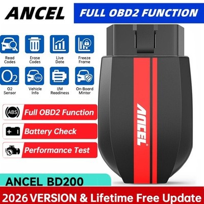 2026 ANCEL BD200 Profi KFZ OBD2 Diagnosegerät Auto Scanner Fehler Auslesegerät 
