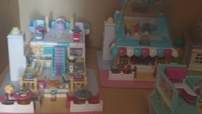 Polly Pocket Vintage 1993 Pizzeria Bluebird mit Figuren 