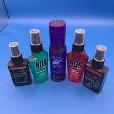 COLOGNE/ Body Spray LOT OF 5 Designer, Bod Man,Beverly Hills Polo, And More