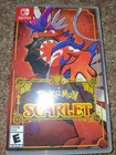 Pokemon Scarlet Nintendo Switch Game COMPLETE