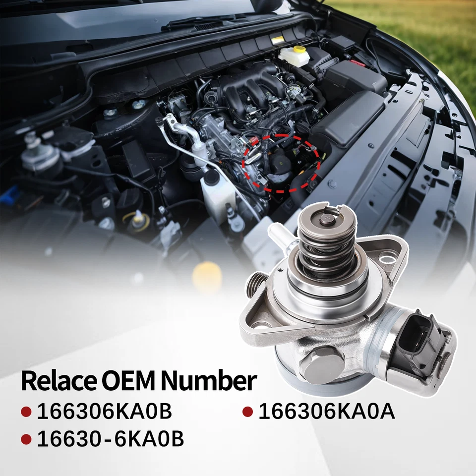 166306KA0A High Pressure Fuel Pump For Infiniti QX60 For Nissan Pathfinder 3.5L - Image 3 of 4