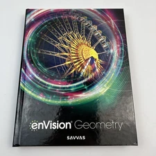 enVision Geometry Student Edition Hardcover Book Savvas Learning Company *READ*
