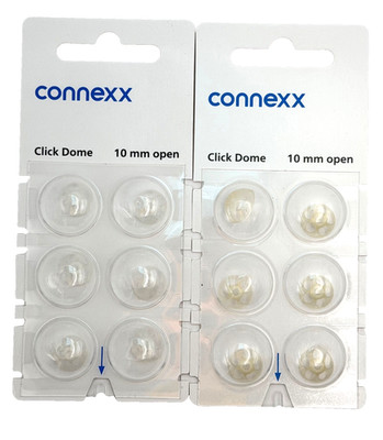 Connexx 10 mm Open Click Dome Fits Signia & TruHearing Hearing Aids