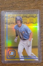 2022 Bowman Heritage - Chrome Prospects Carson Williams #BHPC-20 Yellow /75