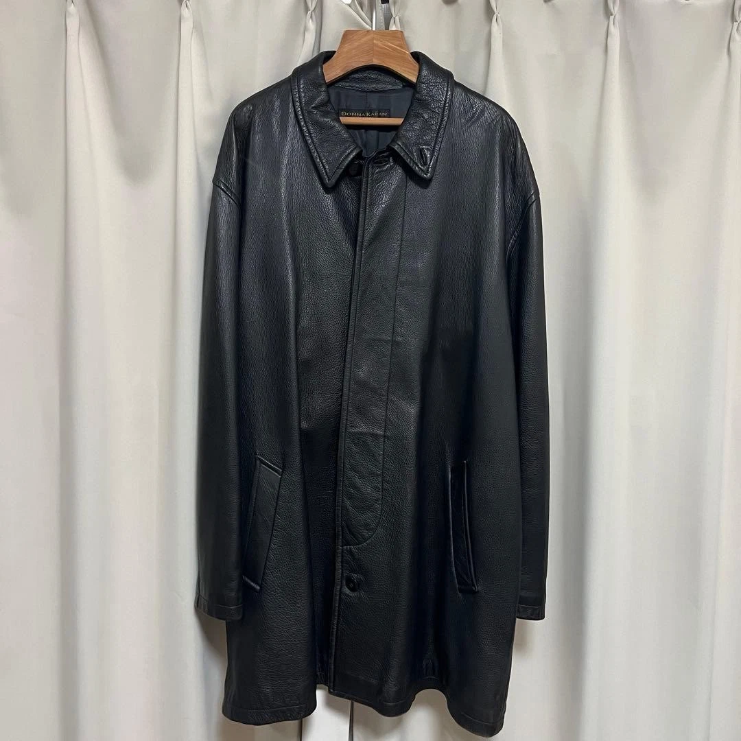 Donna Karan Leather Outer Shell Coats, Jackets & Vests for Men for
