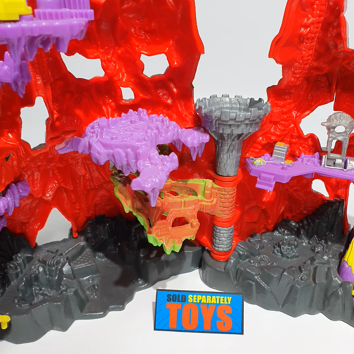 Vtg Mighty Max TRAPPED IN SKULL MOUNTAIN original 1991 Bluebird