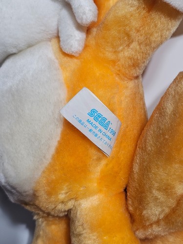 Rara bambola peluche Sonic the HedgeHog TAIL 16" Sonic SEGA Japan 1998 ETICHETTATA - Foto 7 di 17