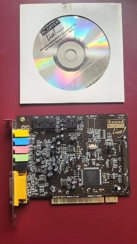 Creative Labs Sound Blaster Live! CT4830 PCI SOUND CARD New