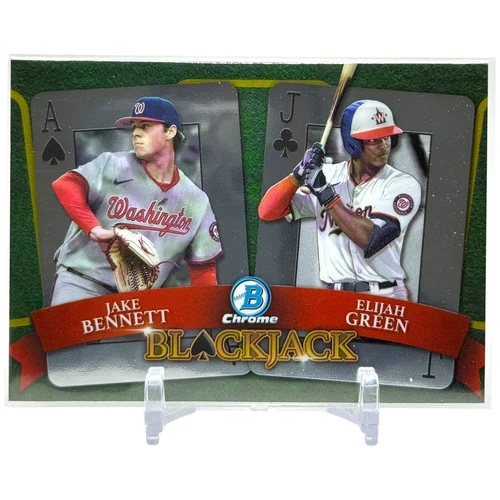 2022 Bowman Draft - Blackjack Elijah Green, Jake Bennett #BJ-5 (RC)